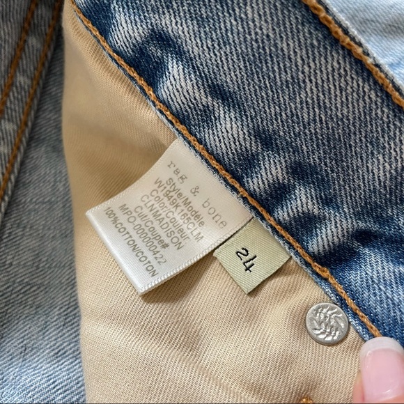 LAST CHANCE! RAG & BONE jean shorts 24 - Picture 4 of 7